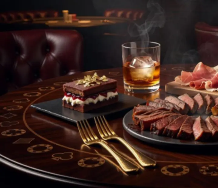 Bespoke multi-course tasting menu with steak, charcuterie and desserts
